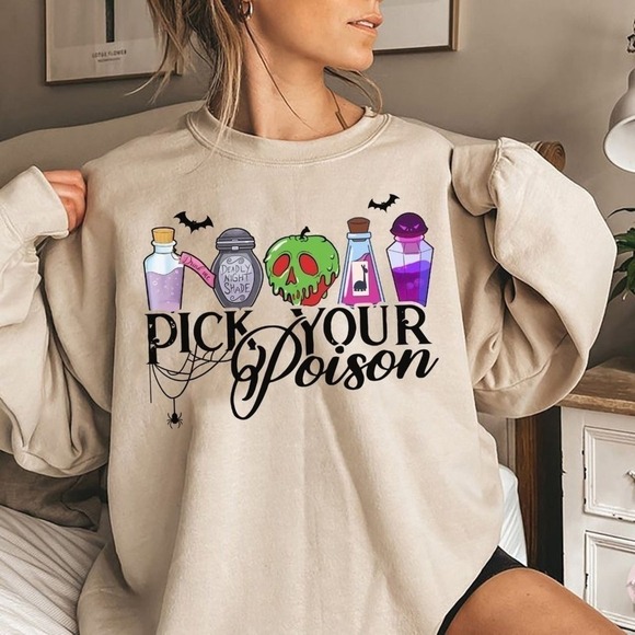 Samantha

S Other - Disney Villains Pick Your Poison Graphic Sweatshirt